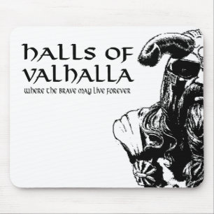 Halls Of Valhalla Mousepad