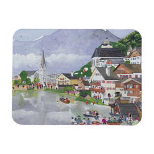 Hallstadt Austria 1995 Magnet