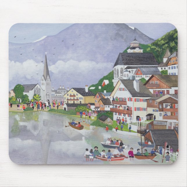 Hallstadt Austria 1995 Mouse Mat (Front)