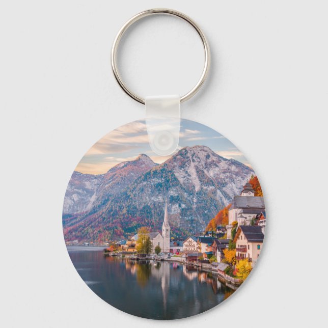 Hallstatt, Austria Key Ring (Front)