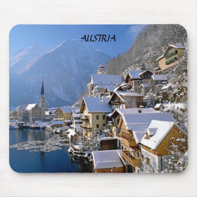 HALLSTATT, AUSTRIA MOUSE MAT (Front)