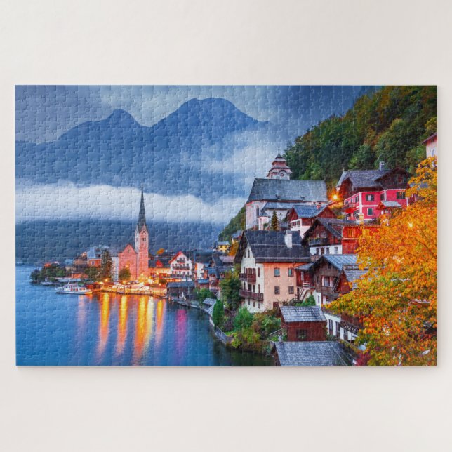 Hallstatt Austria puzzle (Horizontal)