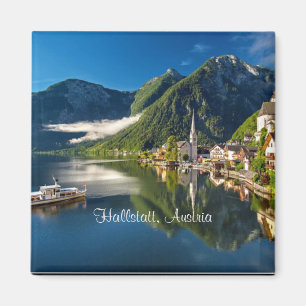 Hallstatt, Austria scenic photograph Magnet