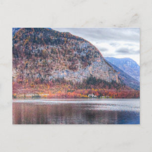 Hallstatt Lake Serenity Postcard