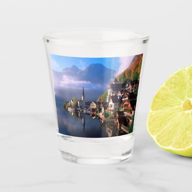 Hallstatt Shot Glass (Front)