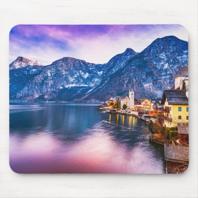 Hallstatt village Austria  Mouse Mat (Front)