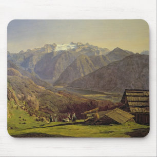 Hallstatter-See (oil on canvas) Mouse Mat