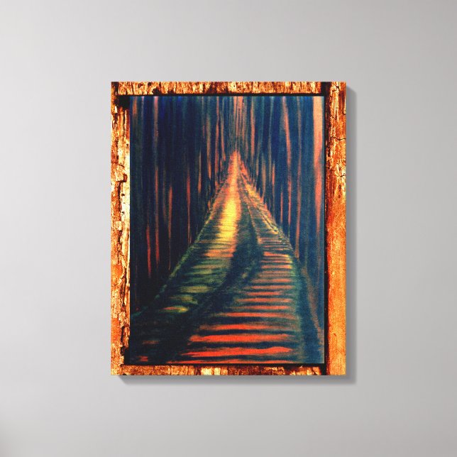 Hallway To The Executioner Canvas Print (Front)