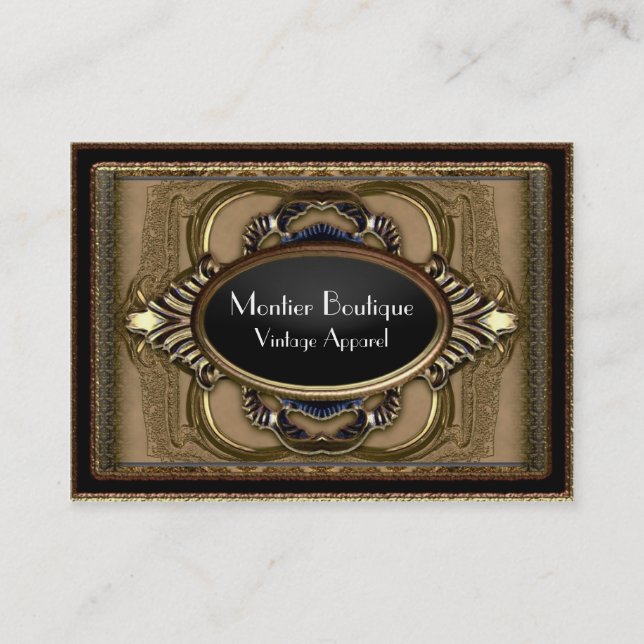 Halmorte Manor Unique Professional Business Card (Front)