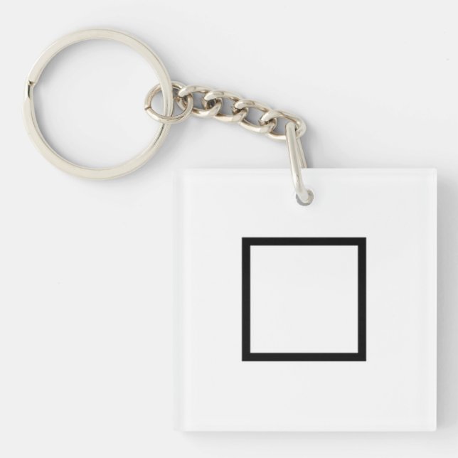 Halmos Symbol Key Ring (Front)