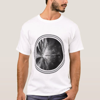 Halo Black and White Impact Target Dart Design T-Shirt