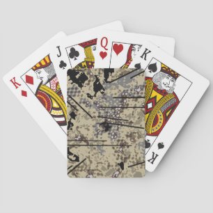 Halo Combat Camo Playing Cards