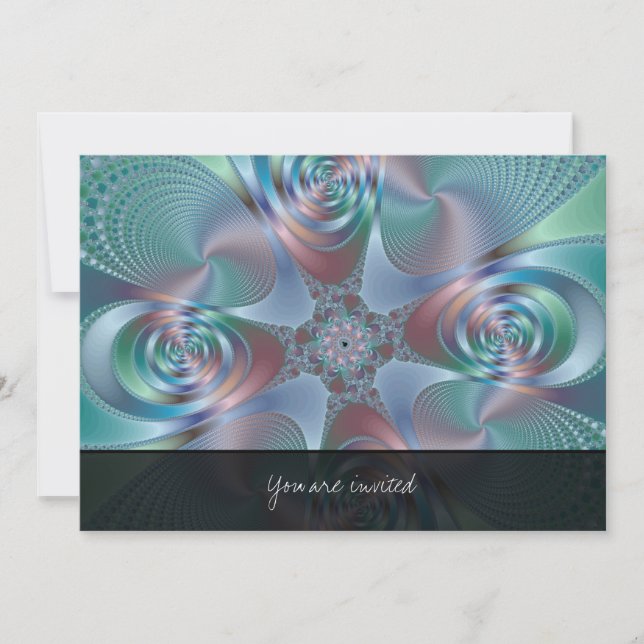 Halo - Fractal Invitation (Front)