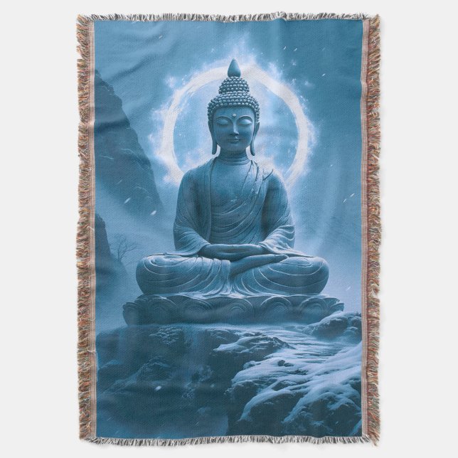 Halo of Enlightenment Throw Blanket (Front Vertical)