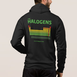 Halogens Zipper Hoodie (with website)