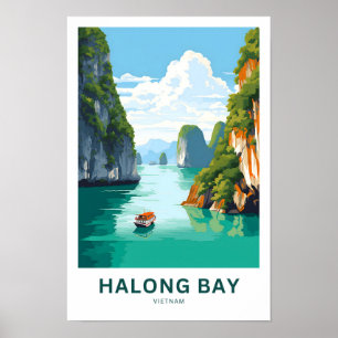 Halong Bay Vietnam Travel Print