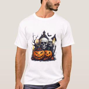 Haloween Basic Men T Shirt