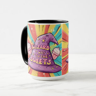 Haloween-Wizard Way to the Sweets Mug