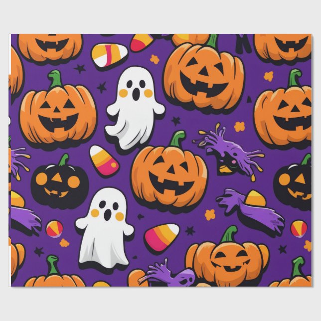 Haloween Wrapping Paper (Flat)