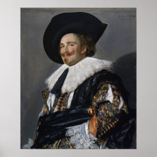 Hals - Cavalier Soldier 1624 Poster
