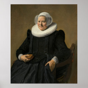 Hals - Elderly Lady Poster