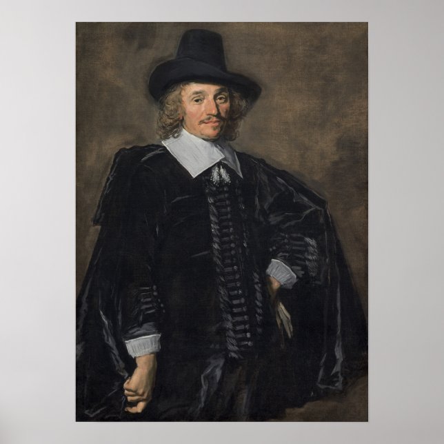 Hals - Portrait Of A Man Poster (Front)