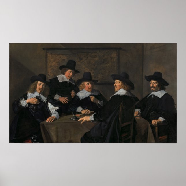 Hals - Regents Of The Grote Or St Elisabeth Hospit Poster (Front)