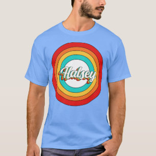 Halsey Name Shirt Vintage Halsey Circle