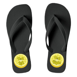 Halve Lemon Flip Flops