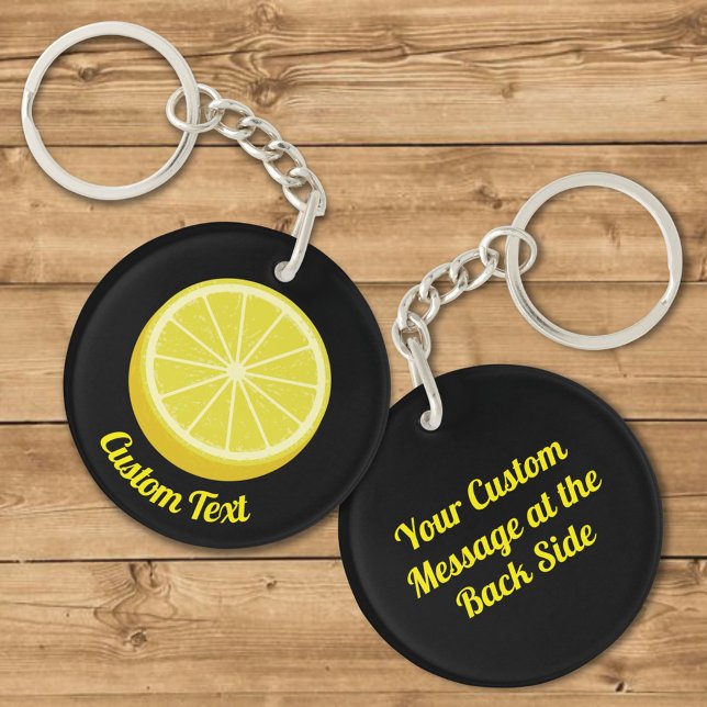 Halve Lemon Keychain (Creator Uploaded)
