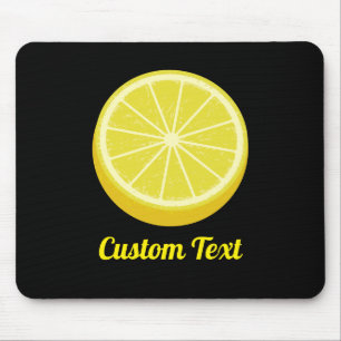 Halve Lemon Mouse Mat