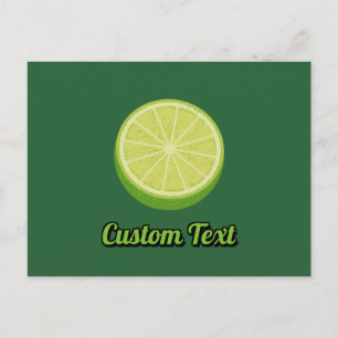 Halve Lime Postcard