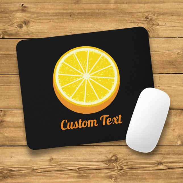 Halve Orange Mouse Mat (Creator Uploaded)