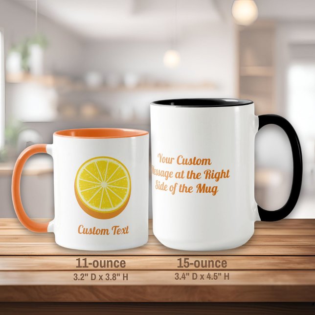 Halve Orange Mug (Creator Uploaded)