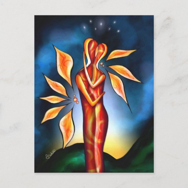 Halves Postcard (Front)