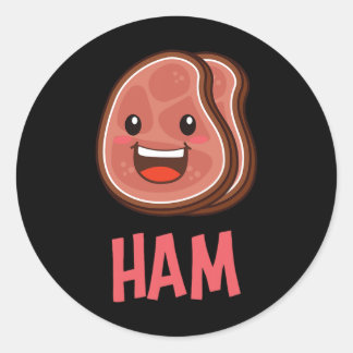 Ham And Cheese Matching Couple Halloween Best Frie Classic Round Sticker