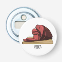 Ham cartoon illustration