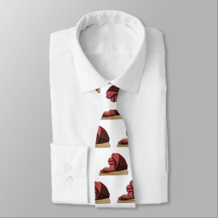 Ham cartoon illustration tie