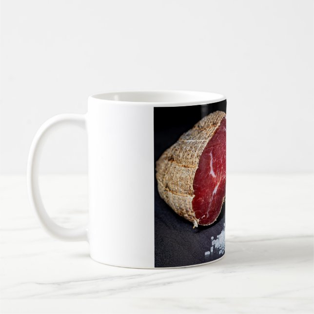 ham coffee mug (Left)