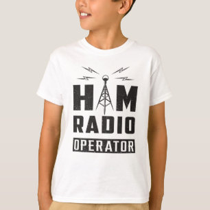 HAM Radio Amateur Frequency Operator Antenna Gift T-Shirt