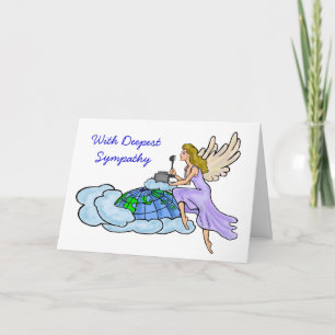 Ham Radio Angel Sympathy Card   Customise It!