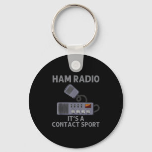 Ham Radio Art For Men Women Amateur Radio Operator Key Ring