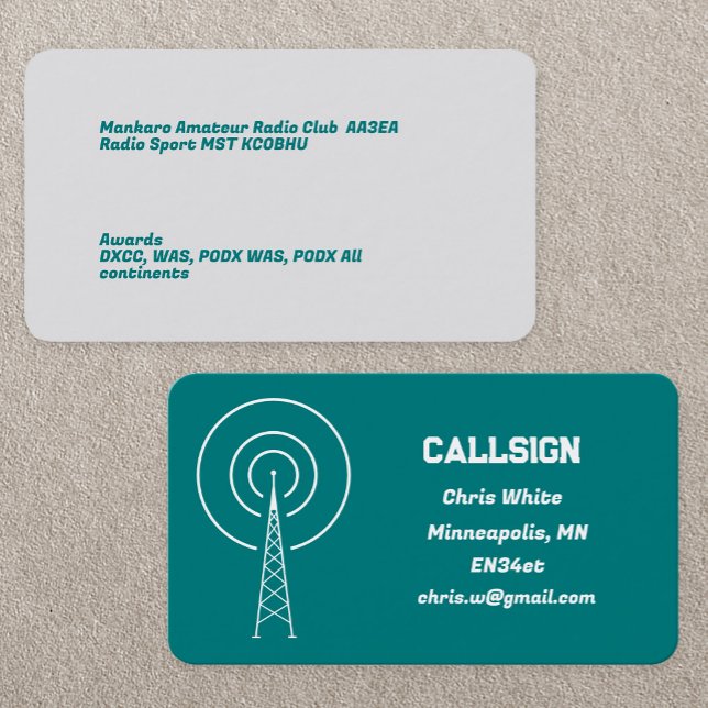 Ham Radio Business Card (Ham Radio Business Card)