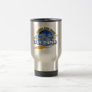 HAM RADIO - EXPLORE YOUR WORLD TRAVEL MUG