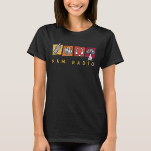 Ham Radio Frequency Amateur Radio Loves Operating  T-Shirt
