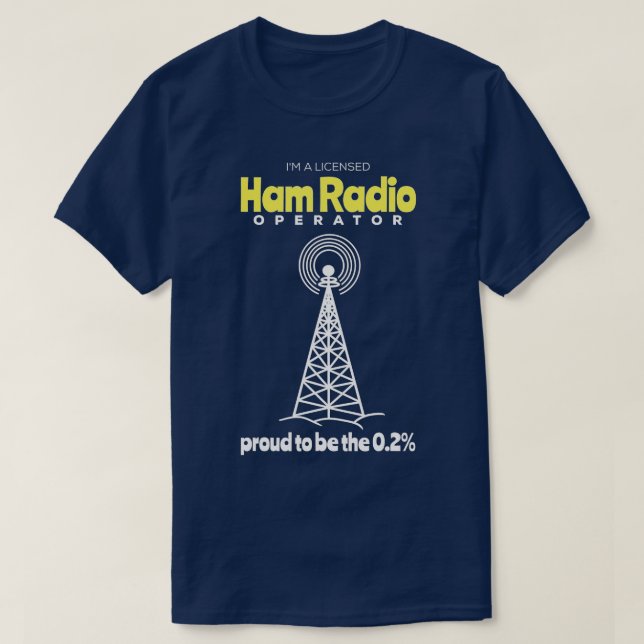 Ham Radio Gifts Amateur Radio  T-Shirt (Design Front)