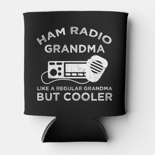 Ham Radio Grandma Like Regular Grandma But Cooler (Front)
