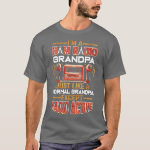 Ham Radio Grandpa Amateur Radio Grandfather  T-Shirt
