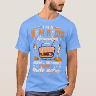 Ham Radio Grandpa Funny Amateur Operator Gift T-Shirt