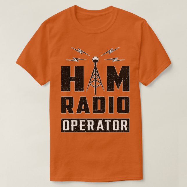 Ham Radio Hob (2)  T-Shirt (Design Front)